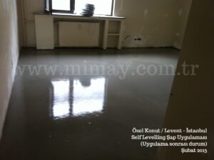 Levent - Özel Konut / Self Levelling Şap