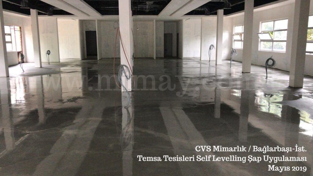 Temsa / Self Levelling Şap Self Levelling Şap Uygulaması