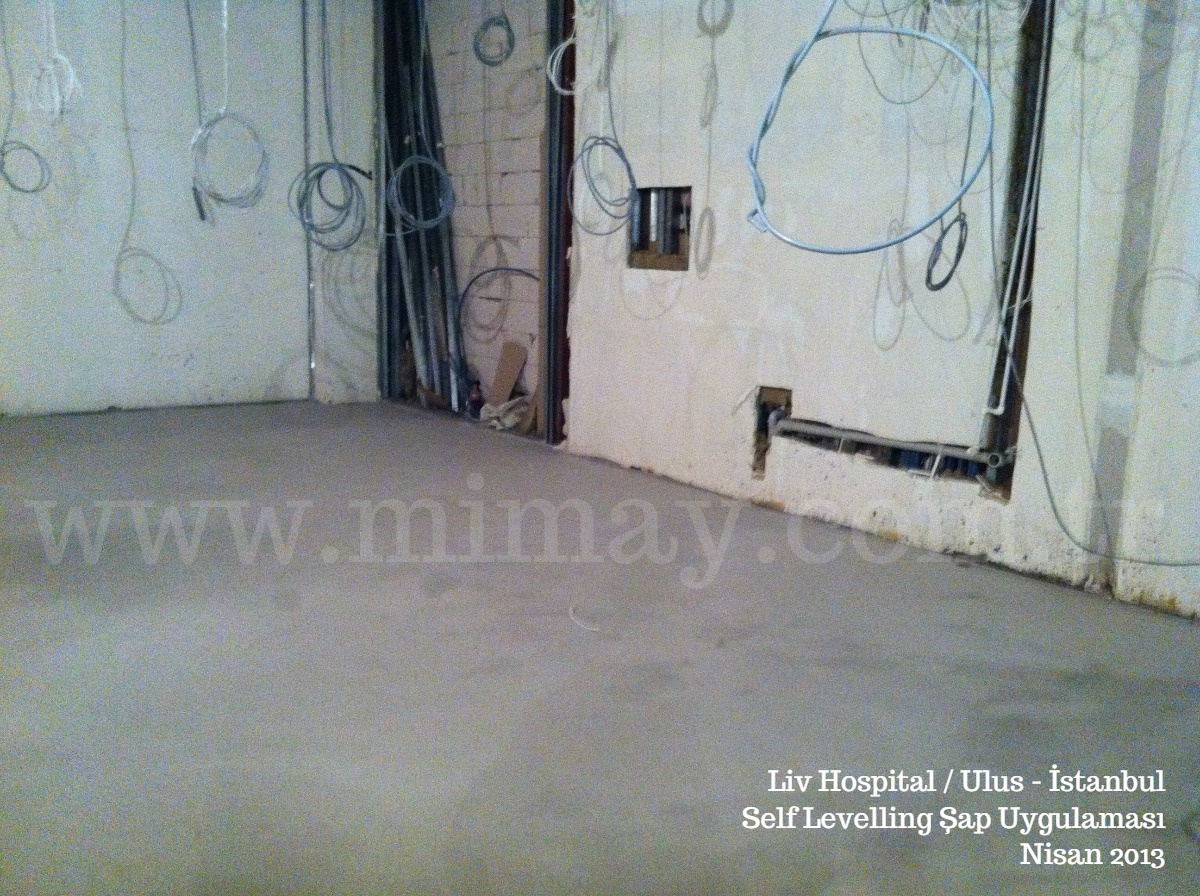 Liv Hospital / Self Levelling Şap