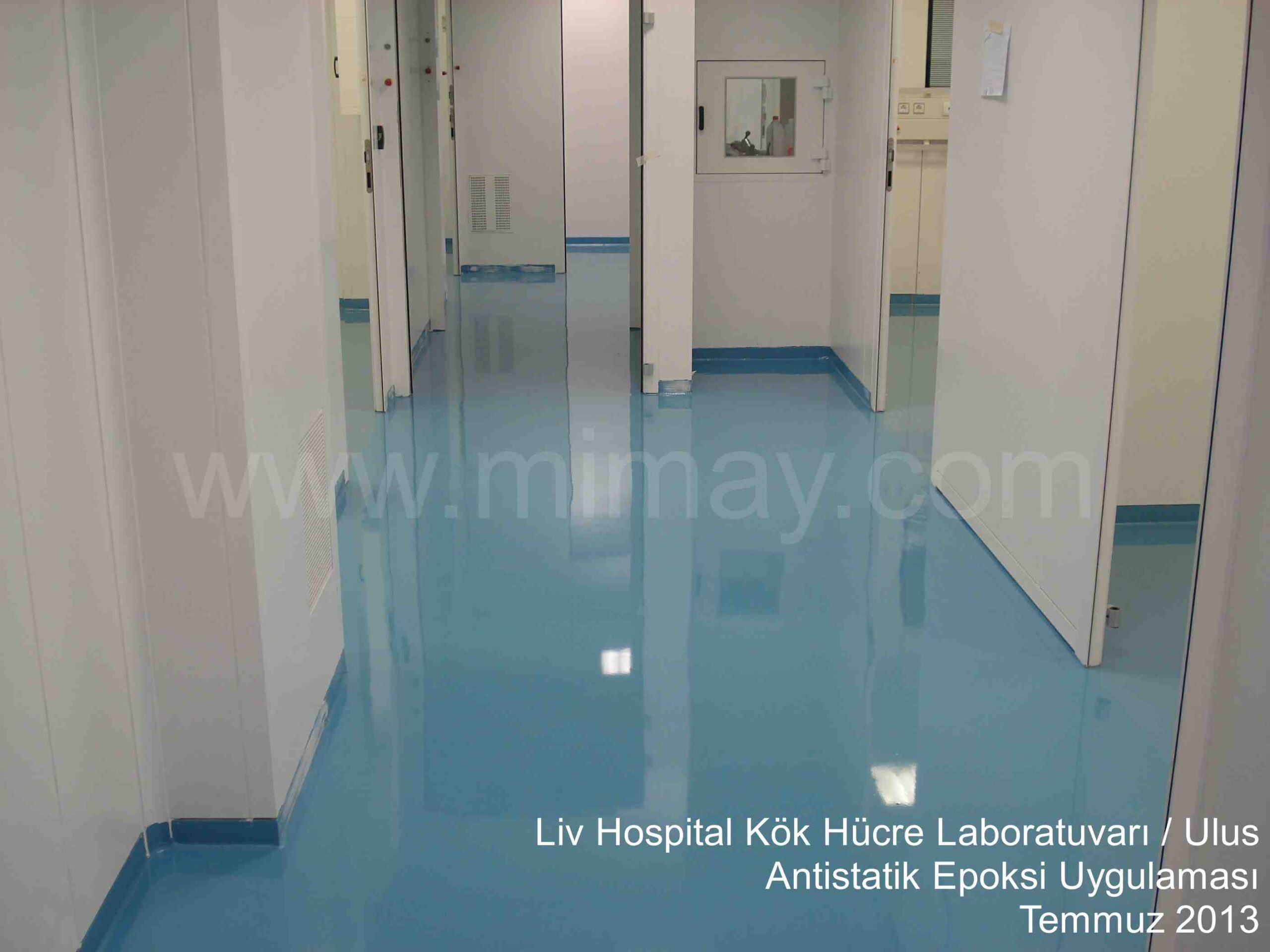 Liv Hospital / Antistatik Düz Epoksi