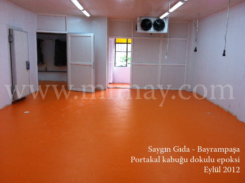 Saygın Gıda / Dokulu Epoksi