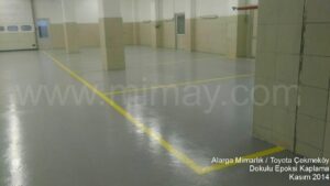Toyota Çekmeköy / Dokulu Epoksi