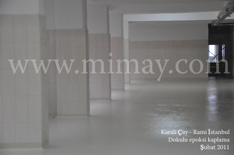 Karali Çay / Dokulu Epoksi