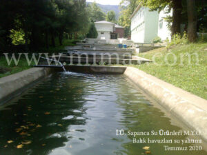 İÜ Sapanca - Balık havuzları su yalıtımı