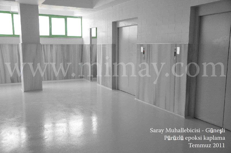 Saray Muhallebicisi / Düz Kaymaz Epoksi